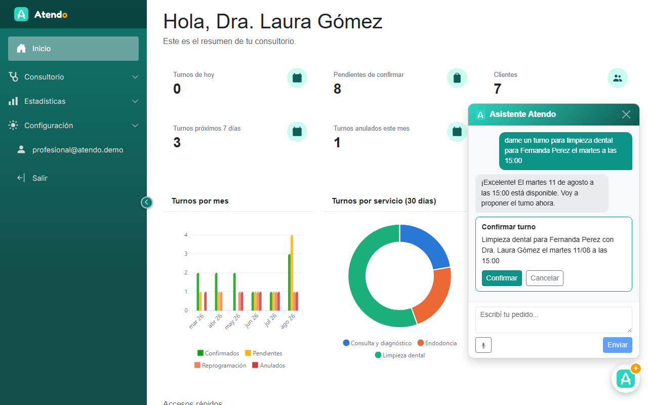 Asistente de inteligencia artificial